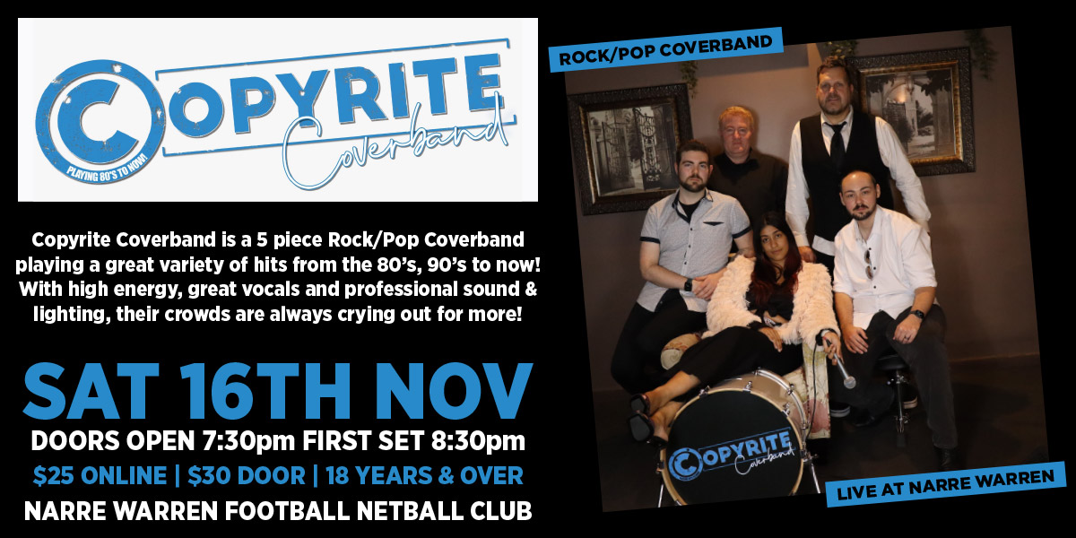 Copyrite Coverband