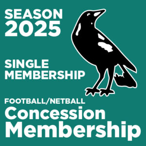 Concession Single Membership 2025