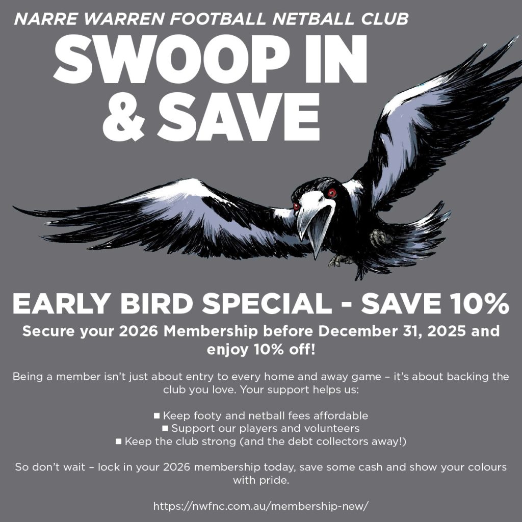 Swoop in and Save Early Bird Special Save 10%