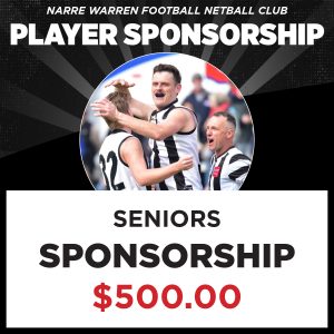 Seniors Player Sponsorship