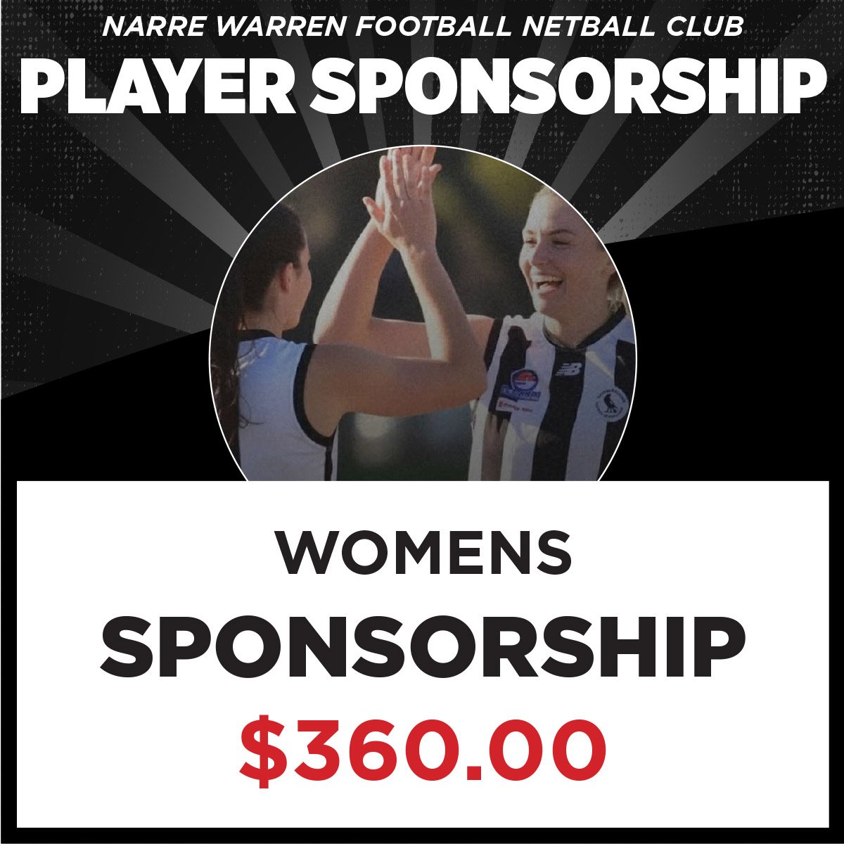 Womens Player Sponsorship