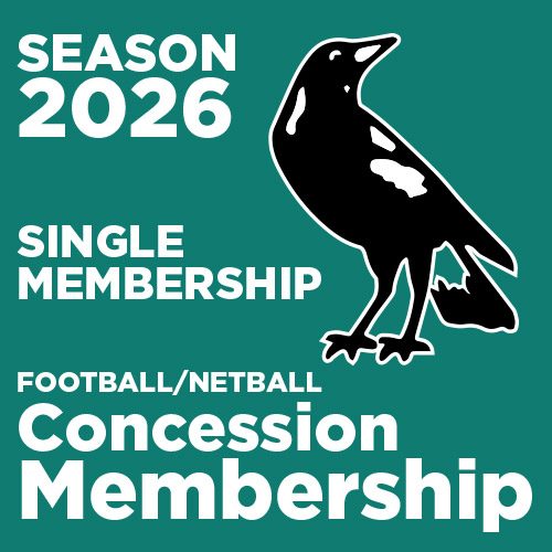 Season 2026 Single Membership Concession
