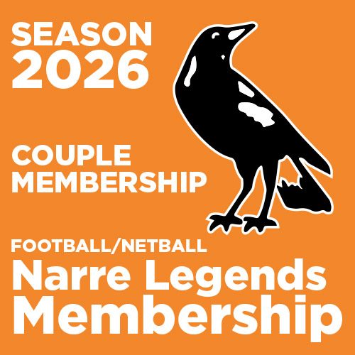 Season 2026 Couple Membership Narre Legends