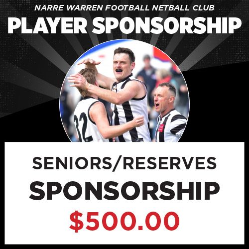 Seniors/Reserves Sponsorship